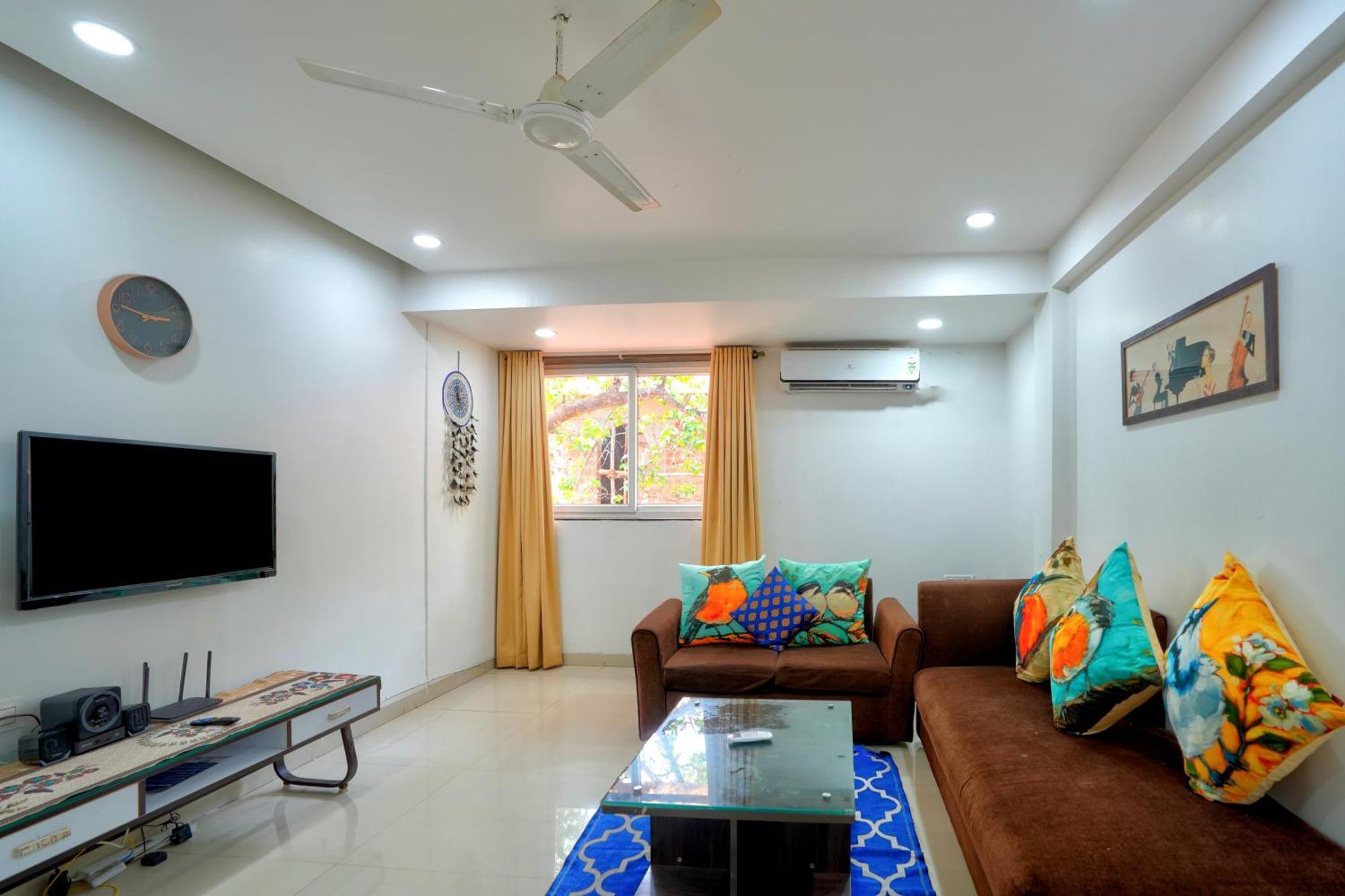 Luxurious Nirvana Apartment 2BHK Vagator Extérieur photo