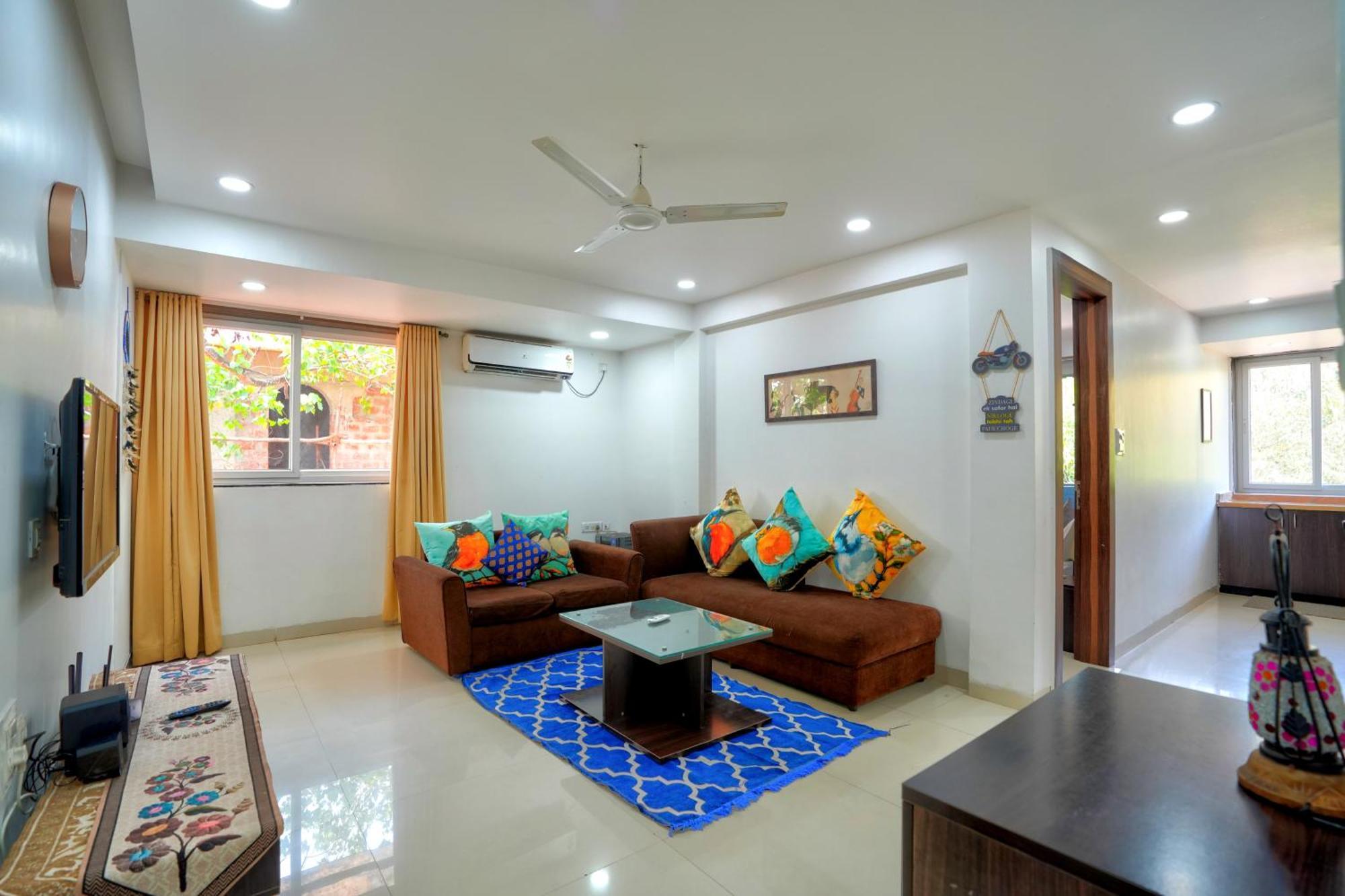 Luxurious Nirvana Apartment 2BHK Vagator Extérieur photo